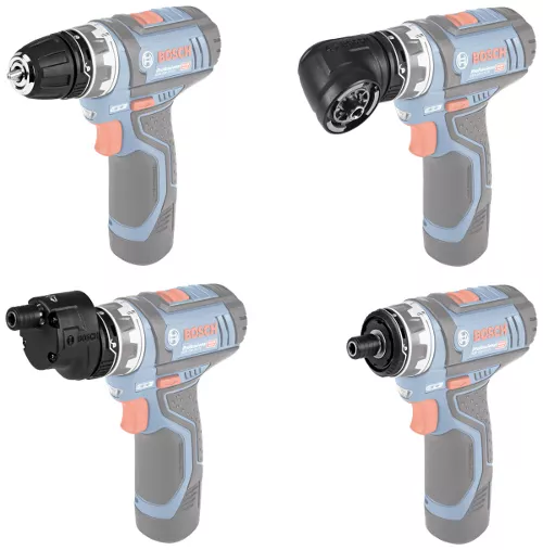 perceuse visseuse sans-fil GSR 12V-15 FC FlexiClick + 4 porte-outil